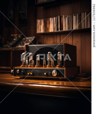 Vintage Audio Tube Amplifier Vintage Audio Tube Amplifier 127836982