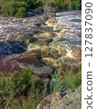 Rapids on a mountain river. Russia. South Urals 127837090