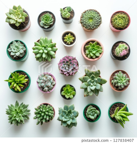 Succulent Plants Collection Colorful Potted Cactus Variety Home Decor Top Pink View Life Green Brown Succulent Plants Collection Colorful Potted Cactus Variety Home Decor Top Pink View Life Green Brown 127838407