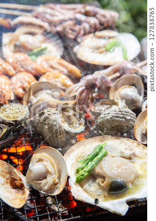 Seafood barbecue: Eat fresh seafood outdoors Seafood barbecue: Eat fresh seafood outdoors 127838765