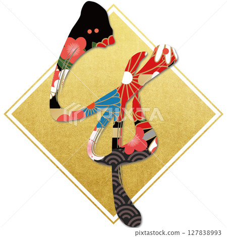 馬（刷子字符） 127838993