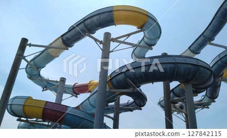 Water slide at Oiso Long Beach Water slide at Oiso Long Beach 127842115