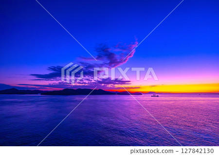 Seto Inland Sea Magic Hour 127842130
