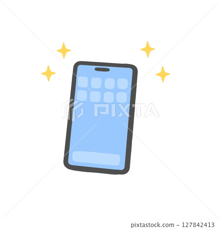 Beautiful smartphone illustration Beautiful smartphone illustration 127842413