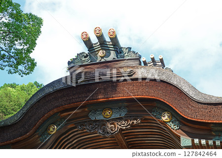香川縣金刀比羅神社拜殿唐破布-3 香川縣金刀比羅神社拜殿唐破布-3 127842464