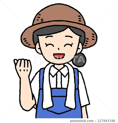 一位農婦帶我們參觀 127843190