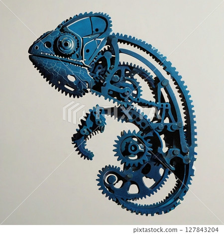 剪影 發條裝置 螺絲釘 127843204