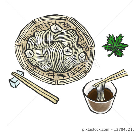 素麵：日本的夏季麵條 127843213