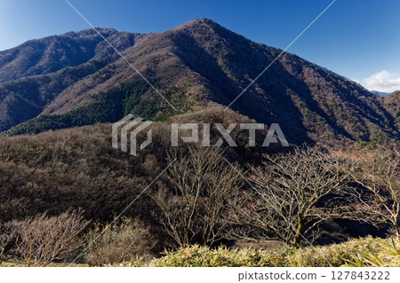 初冬時節,從龍岳眺望天嶽與毛無山脈 初冬時節,從龍岳眺望天嶽與毛無山脈 127843222