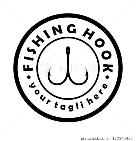 fishing hook logo design, fishing bait, fishing shop, tournament, angler, fishing community fishing hook logo design, fishing bait, fishing shop, tournament, angler, fishing community 127843433