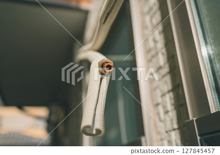 Flared air conditioning piping Flared air conditioning piping 127845457