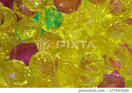 Rubber balls pile 127845690