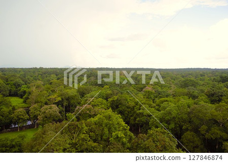 View from the Koh Ker ruins Cambodia 3 View from the Koh Ker ruins Cambodia 3 127846874