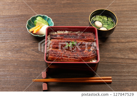 Grilled eel image Grilled eel image 127847529