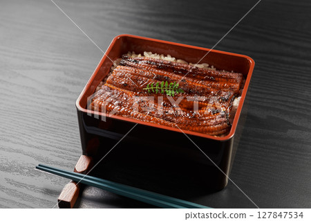 烤鰻魚圖像 烤鰻魚圖像 127847534