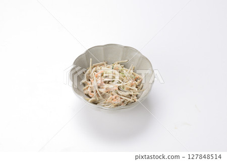 Burdock salad Burdock salad 127848514