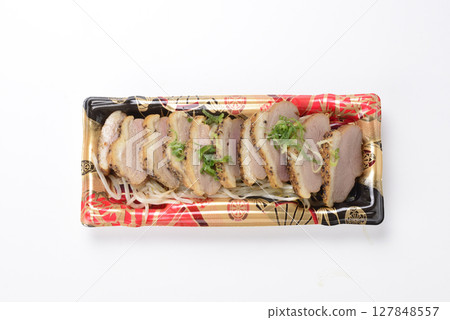 Duck pastrami 127848557
