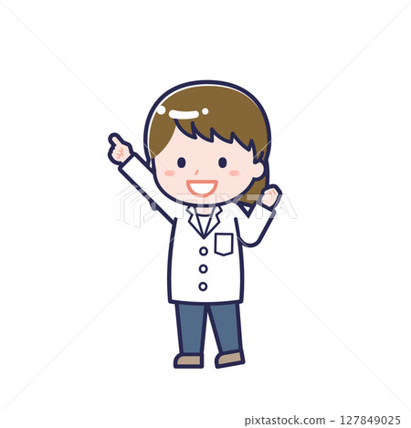 Pharmacist/Diagonal/Female 05 Pharmacist/Diagonal/Female 05 127849025