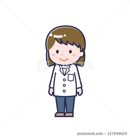 Pharmacist/Diagonal/Female 09 Pharmacist/Diagonal/Female 09 127849029