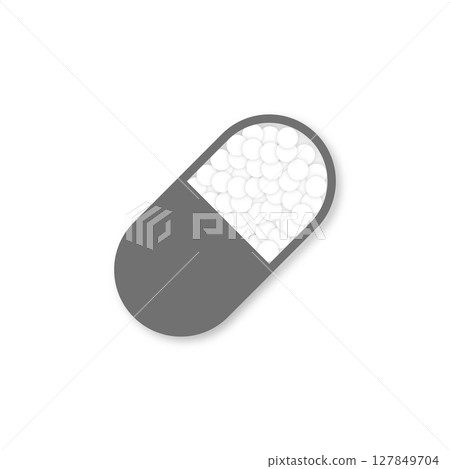 簡單膠囊向量 icon_18 簡單膠囊向量 icon_18 127849704