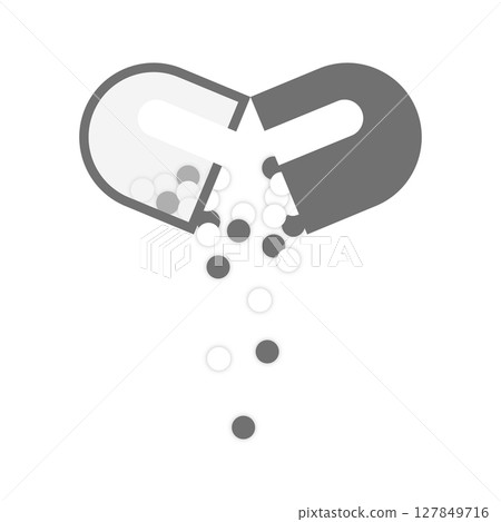 簡單膠囊向量 icon_30 簡單膠囊向量 icon_30 127849716