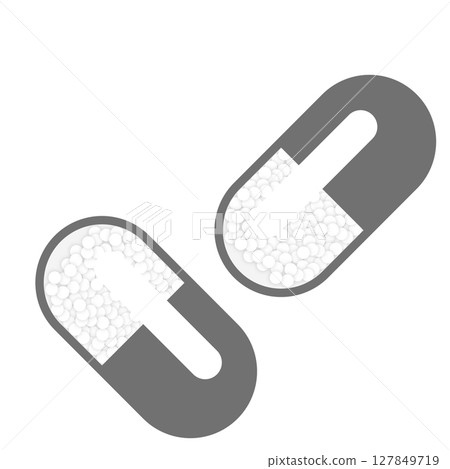 簡單膠囊向量 icon_33 簡單膠囊向量 icon_33 127849719