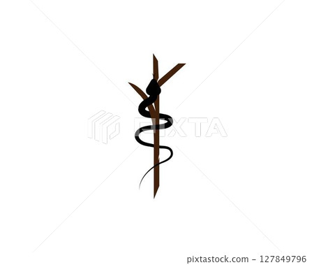 Snake logo vector 127849796