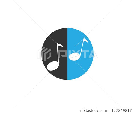 Music note Icon Vector Music note Icon Vector 127849817