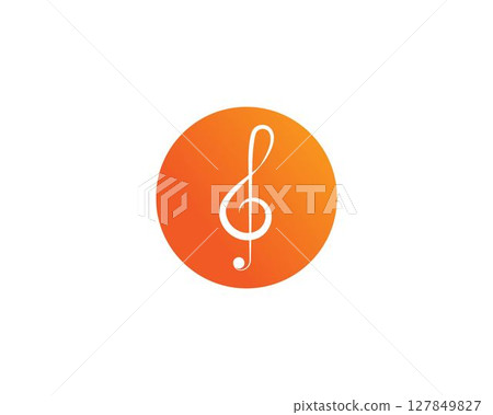 Music note Icon Vector Music note Icon Vector 127849827