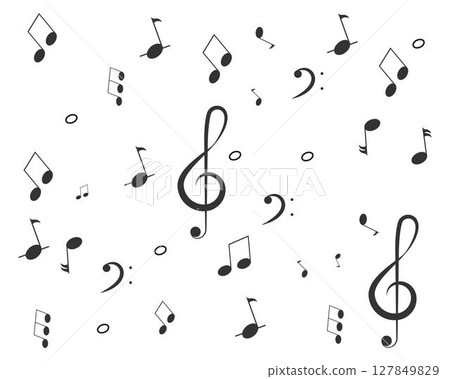 Music note Icon Vector Music note Icon Vector 127849829