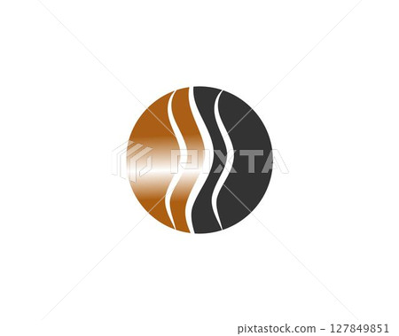 Hair wave logo 127849851