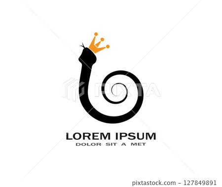 Snake logo vector 127849891