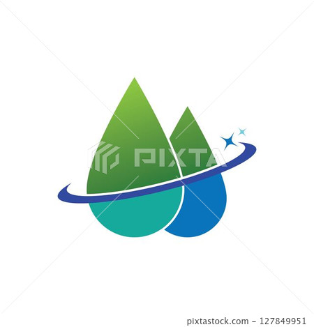 water drop Logo Template vector 127849951