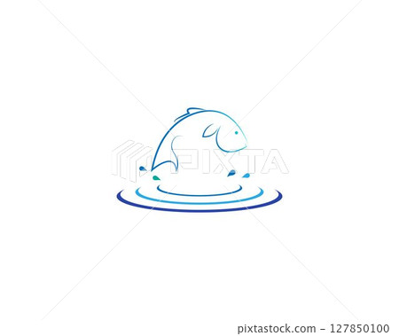 Fish Logo Template Fish Logo Template 127850100
