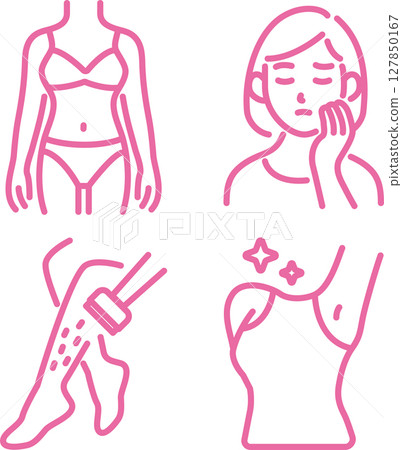 圖示 除毛 頭髮 美容 醫療 人 女人 皮膚 醫療美容 線條畫 插圖素材 圖示 除毛 頭髮 美容 醫療 人 女人 皮膚 醫療美容 線條畫 插圖素材 127850167