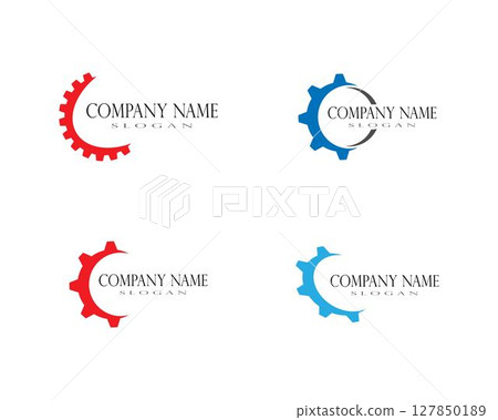 Gear Logo Template vector icon 127850189