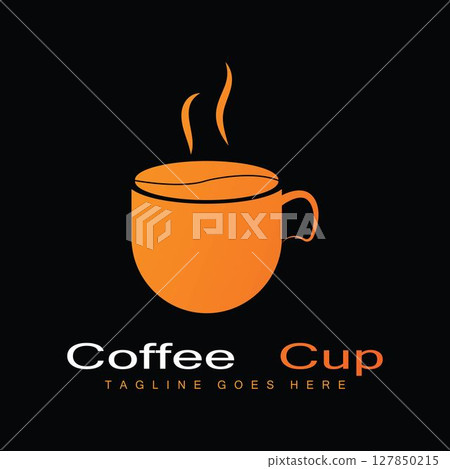 Coffee cup Logo Template vector 127850215