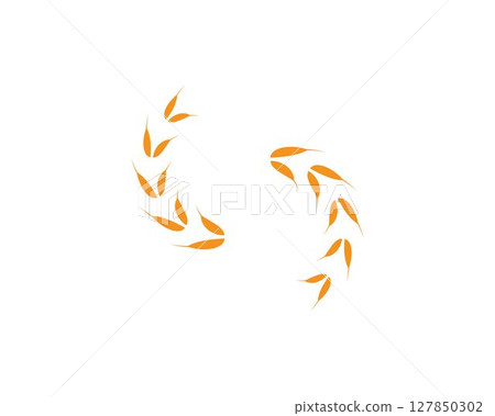 wheat Logo Template vector 127850302