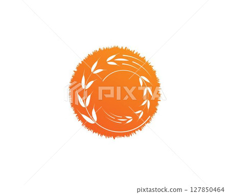 wheat Logo Template vector wheat Logo Template vector 127850464