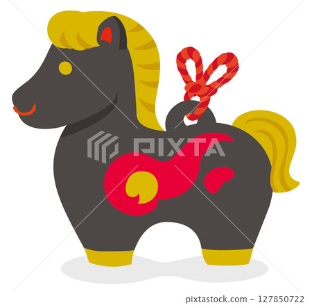 Cute horse figurine for the Year of the Horse 127850722