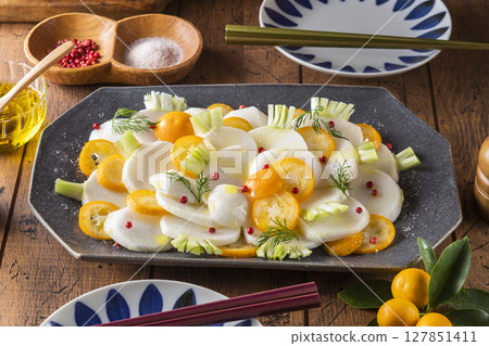 蘿蔔金橘沙拉 127851411