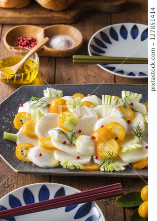 蘿蔔金橘沙拉 127851414