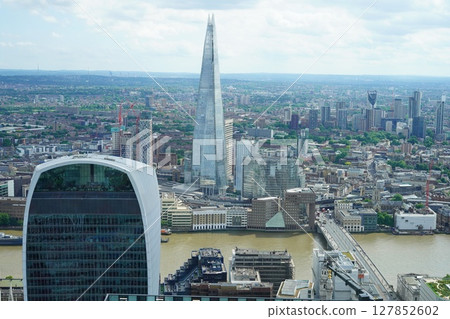 Aerial view of London Aerial view of London 127852602
