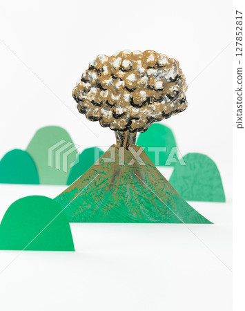 Volcanic eruption, volcanic ash countermeasures, eruption information, ashfall forecast Volcanic eruption, volcanic ash countermeasures, eruption information, ashfall forecast 127852817