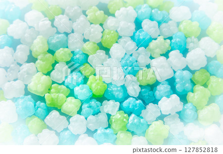 Cool colored konpeito Japanese sweets 127852818