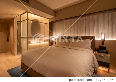 Beautiful guest room at Courtyard by Marriott Sapporo, a luxury hotel in Sapporo City, Superior Room King Beautiful guest room at Courtyard by Marriott Sapporo, a luxury hotel in Sapporo City, Superior Room King 127852976