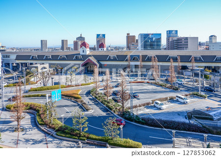 Scenery in front of JR Mikawa Anjo Station 127853062