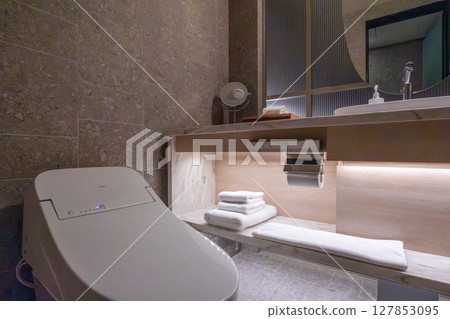 Guest rooms, washrooms and bathrooms at Courtyard by Marriott Sapporo, a luxury hotel in Sapporo city 127853095