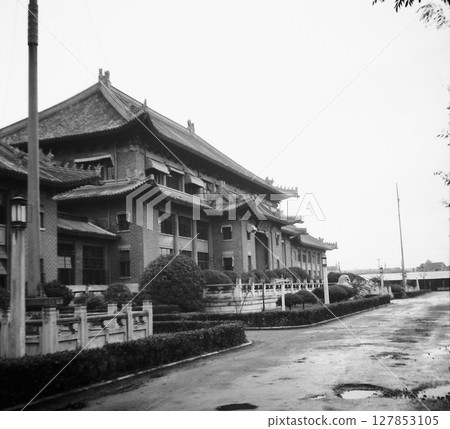 Old photo, 1938, Republic of China, Nanjing, National Government Railway Department, during the Sino-Japanese War 127853105