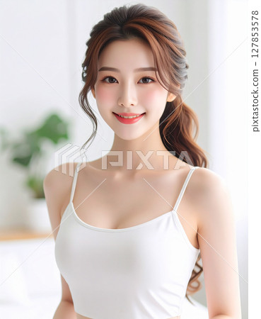 亞洲美女 127853578